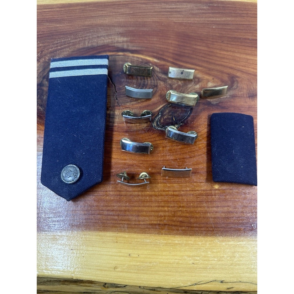 Vintage Captain's Bars for Military Uniform (10 pieces)  And shoulder Boards Lot
